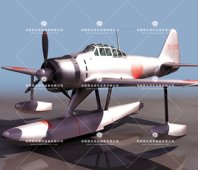 防城3D模型飞机_